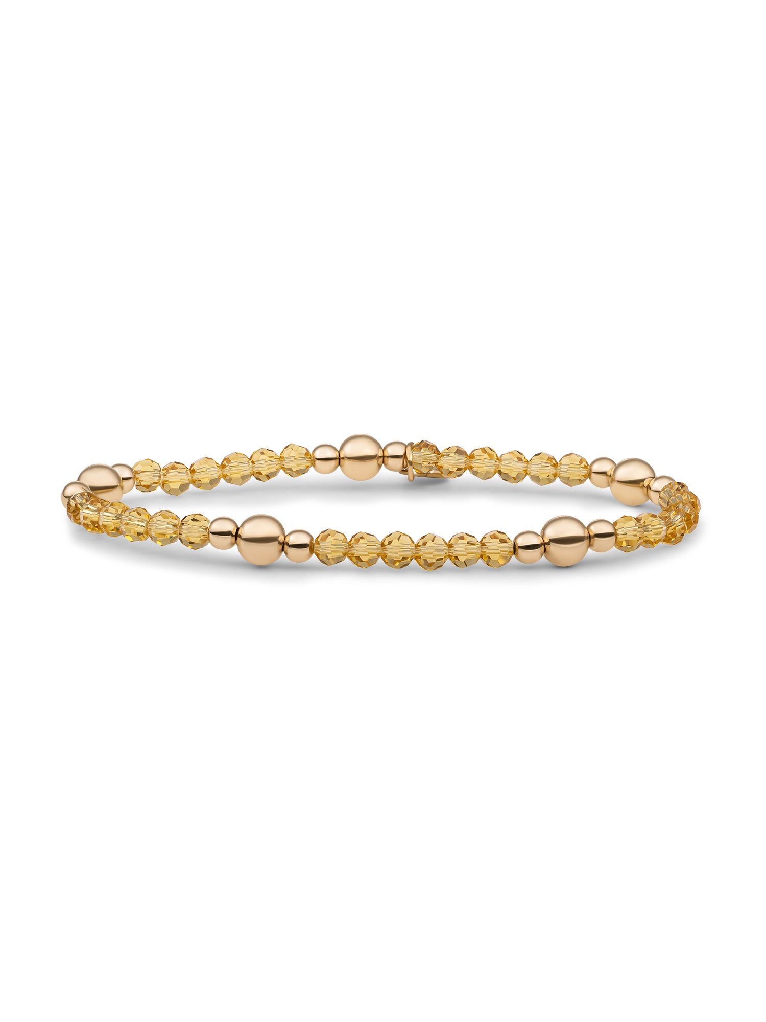 Light Gold Citrine Quartz Bold Mix Armband