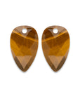 Tiger Eye Blossom oorbel edelstenen