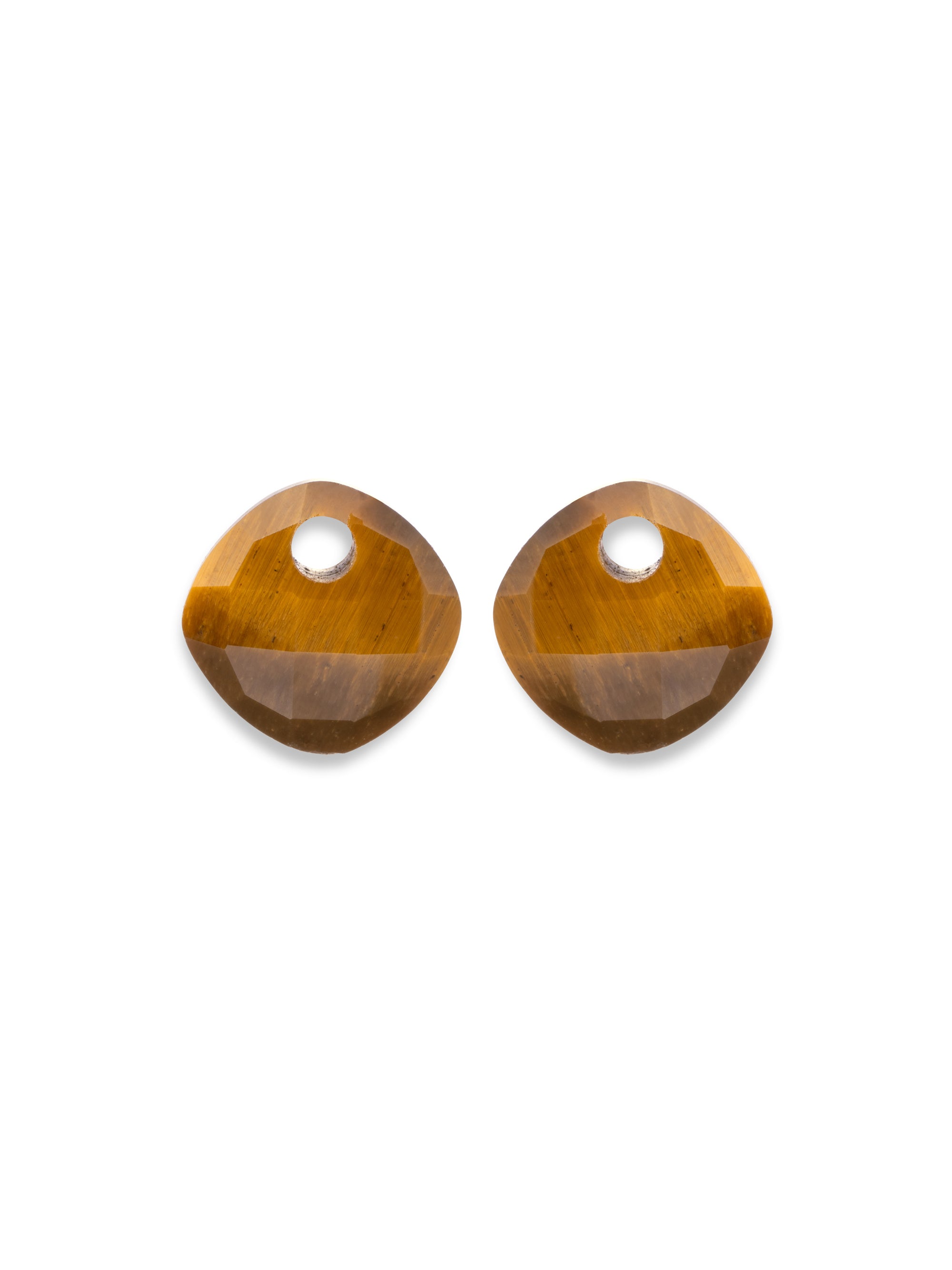 Tiger Eye Cushion Cut oorbel edelstenen