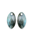 Labradorite Leaf oorbel edelstenen