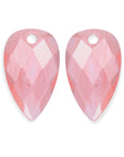 Cherry Quartz Blossom oorbel edelstenen