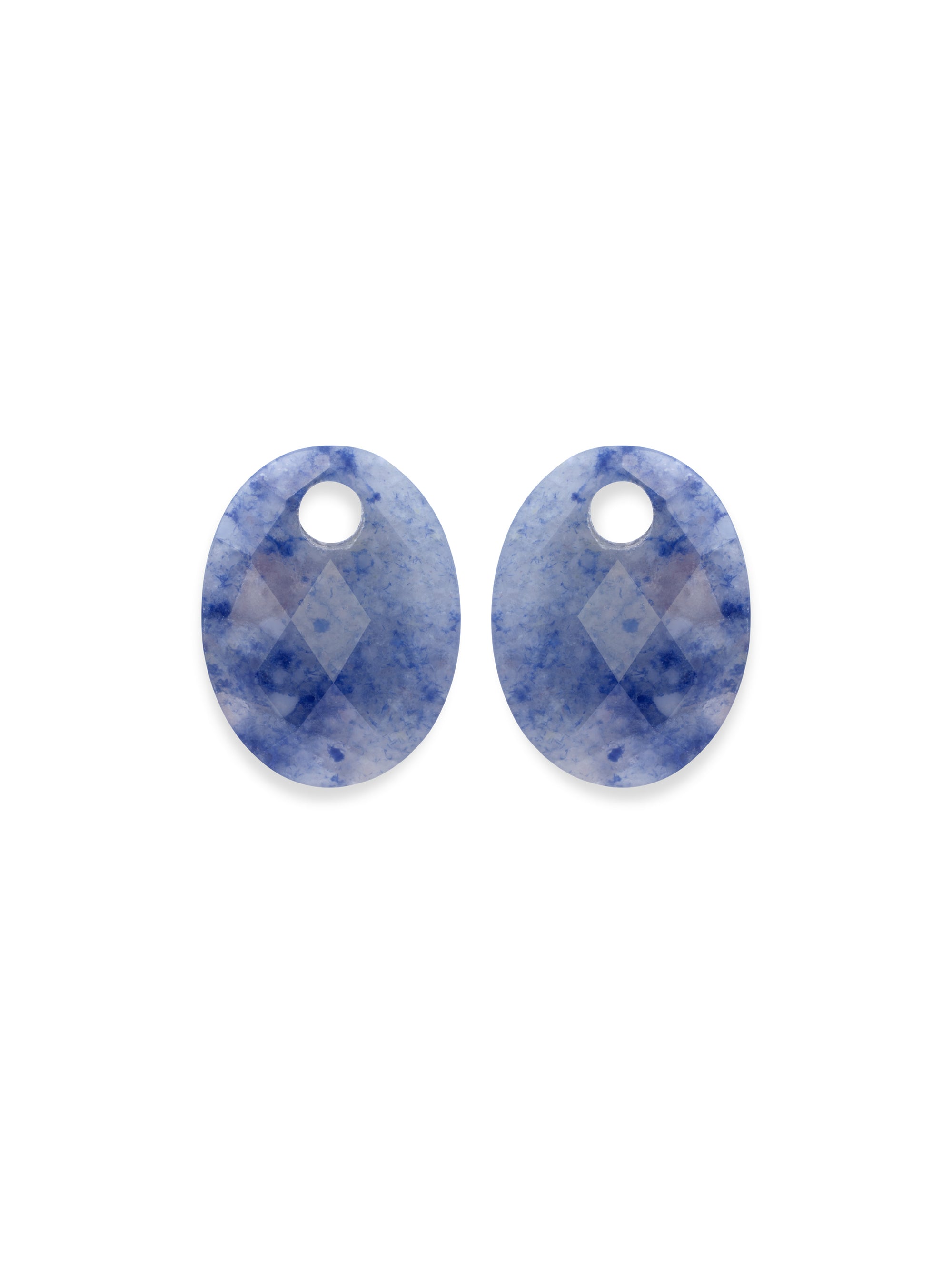 Blue Aventurine Medium Oval oorbel edelstenen