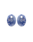 Blue Aventurine Medium Oval oorbel edelstenen