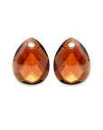 Citrine Quartz Afterglow oorbel edelstenen
