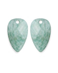 Rich Green Amazonite Blossom oorbel edelstenen