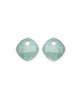 Rich Green Amazonite Cushion Cut oorbel edelstenen