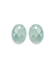 Rich Green Amazonite Medium Oval oorbel edelstenen