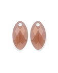 Sunstone Leaf oorbel edelstenen