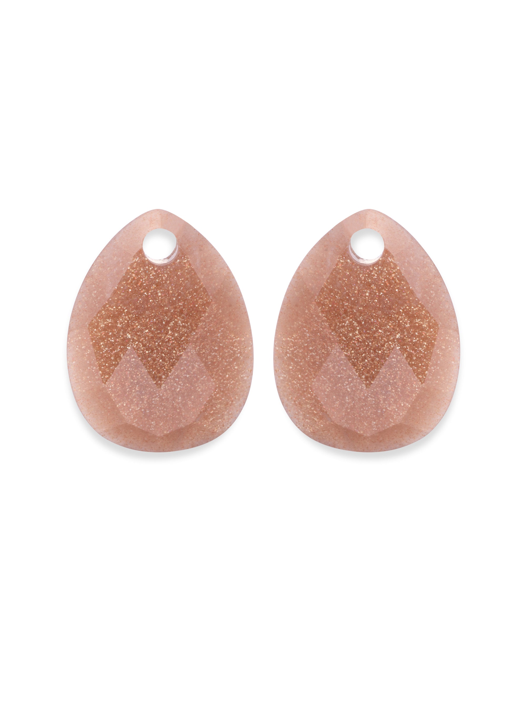 Sunstone Afterglow oorbel edelstenen