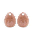 Sunstone Afterglow oorbel edelstenen
