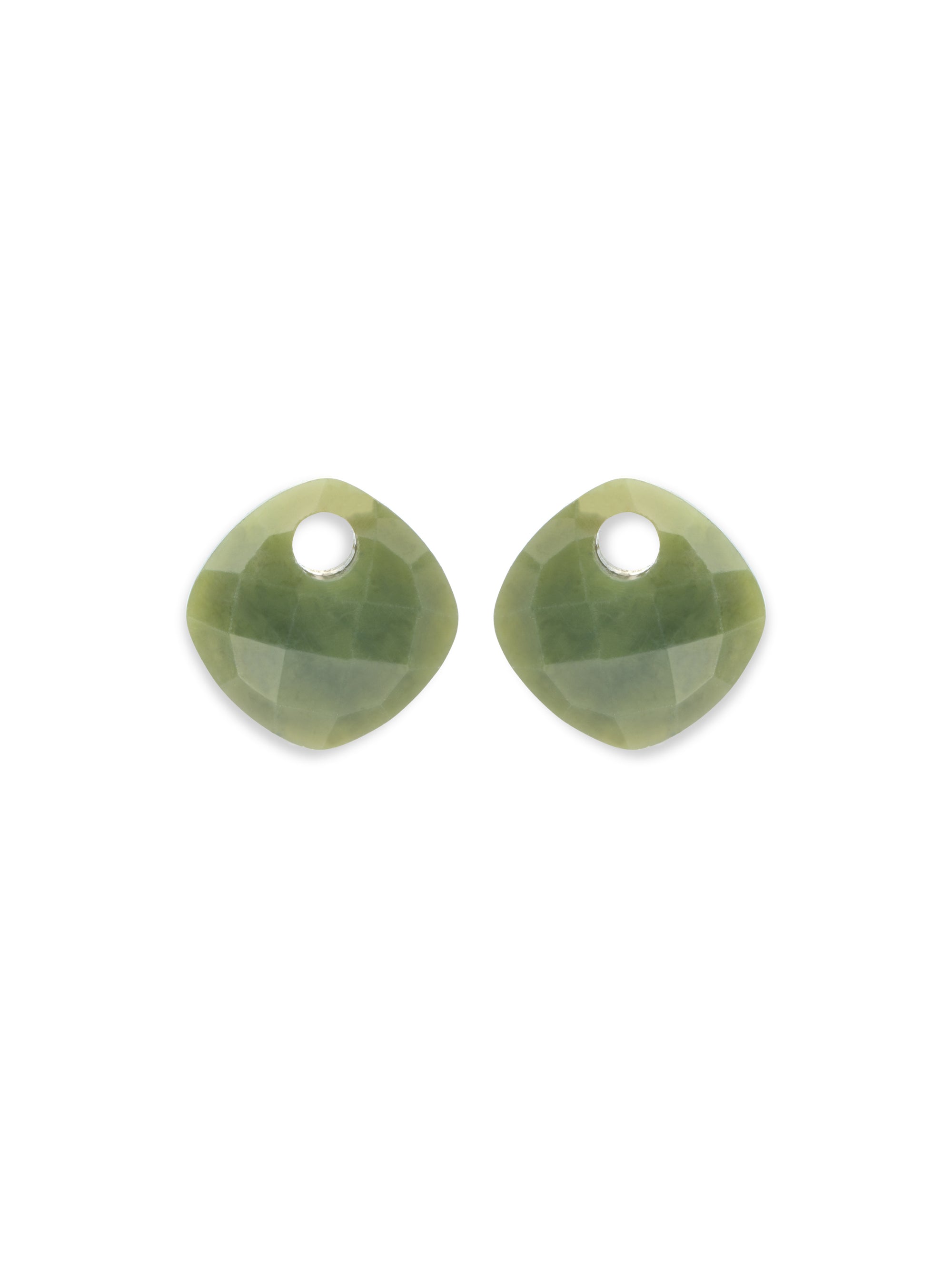 Southern Jade Cushion Cut oorbel edelstenen