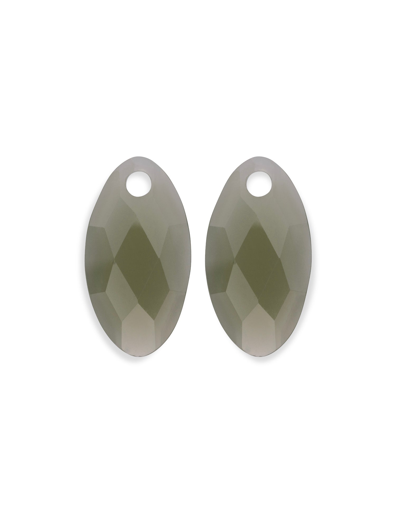 Lime Jade Leaf oorbel edelstenen