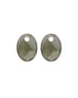 Lime Jade Medium Oval oorbel edelstenen