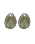 Lime Jade Afterglow oorbel edelsteen
