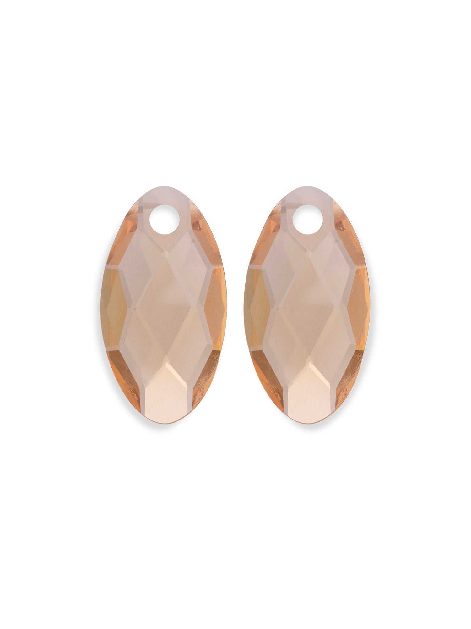 Light Gold Citrine Quartz oorbel edelstenen