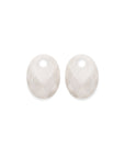 Mother of Pear Medium Oval oorbel edelstenen