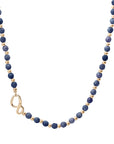 Link Ketting Sodalite Mix l Goudkleurig