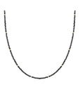 Onyx Kralenketting 2mm Goudkleurig