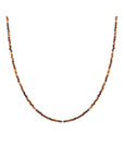 Tiger Eye Kralenketting 2mm Goudkleurig