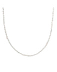 Parel Kralenketting 2mm Zilver
