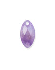 Amethyst Leaf ketting edelsteen