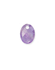 Amethyst Medium Oval ketting edelsteen