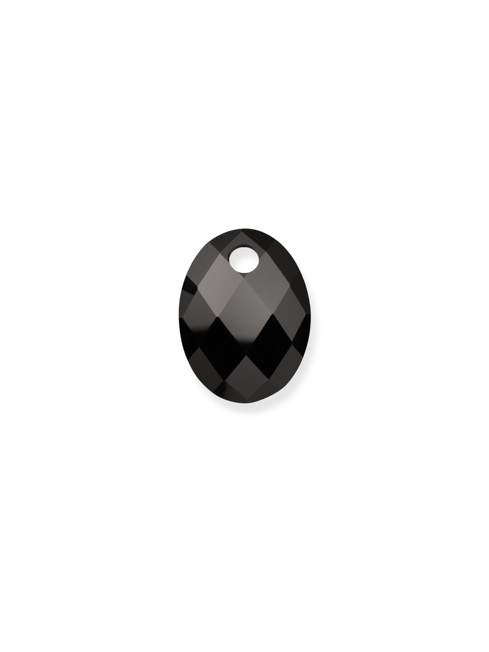 Onyx Medium Oval ketting edelsteen