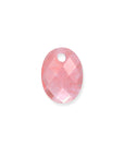 Cherry Quartz Medium Oval ketting edelsteen