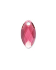 Fuchsia Quartz Leaf ketting edelsteen