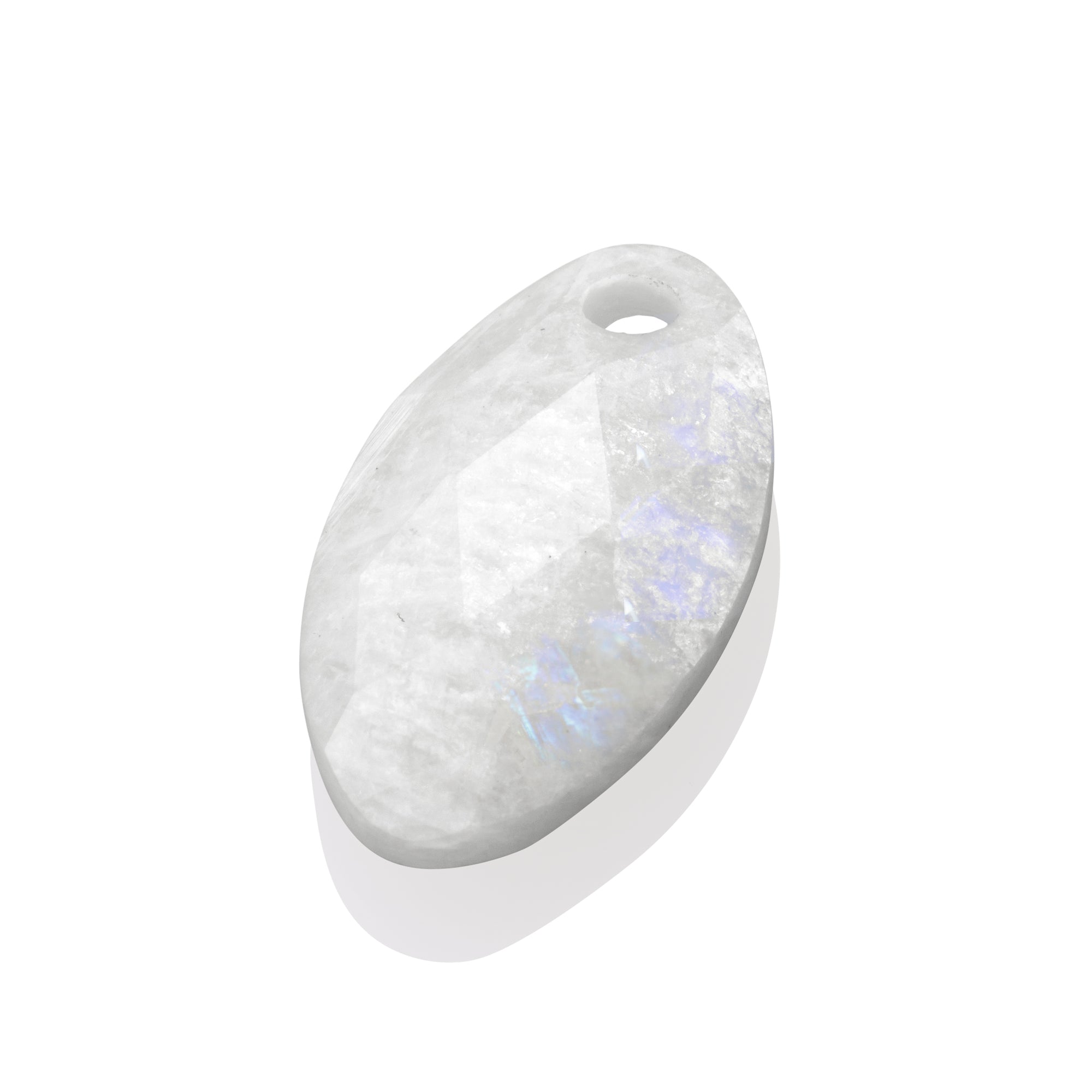 Moonstone Leaf Ketting Edelsteen