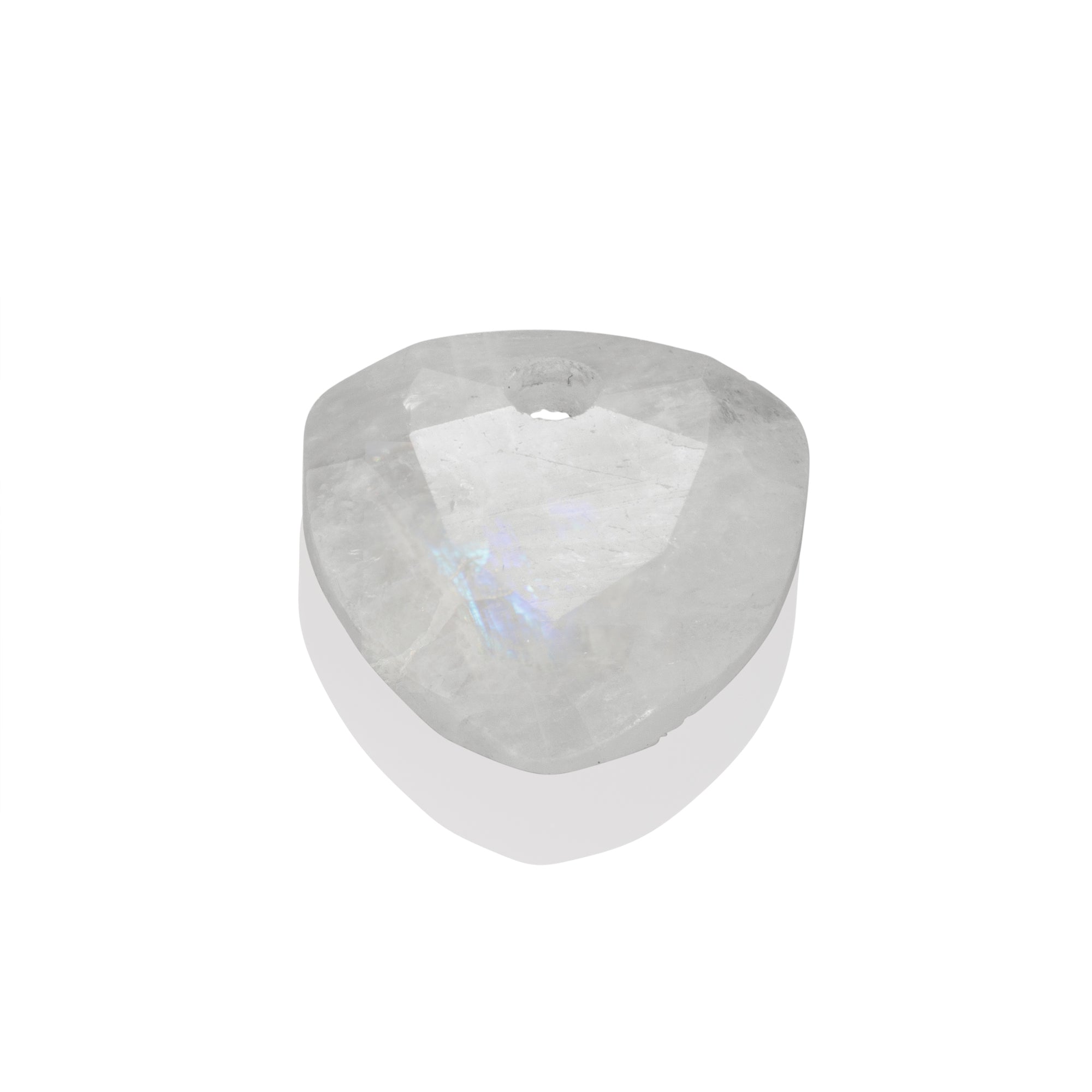 Moonstone Trillion Cut ketting edelsteen