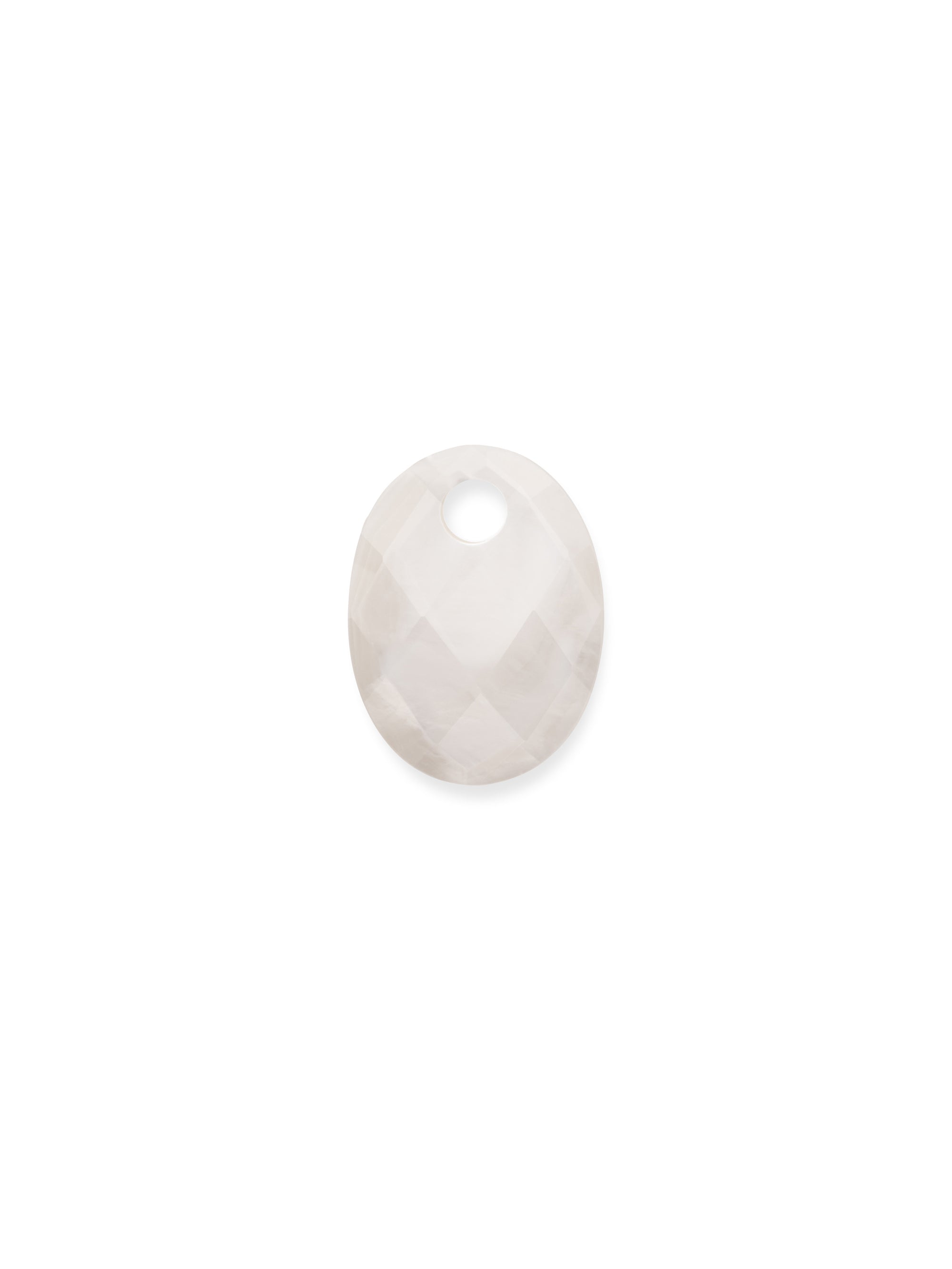 Mother of Pearl Medium Oval ketting edelsteen
