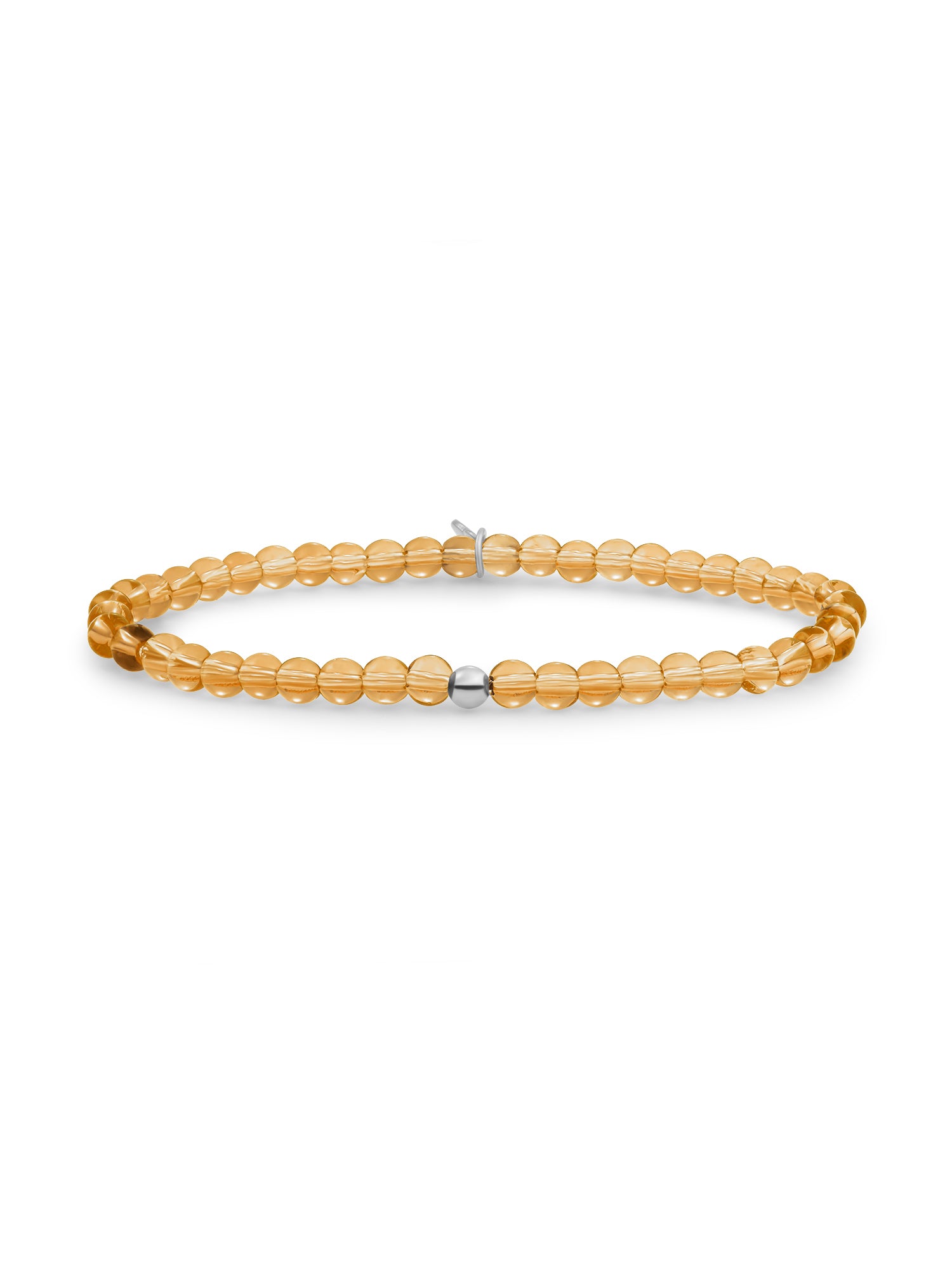 Light Citrine Quartz Saturn small armband