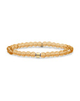 Light Citrine Quartz Saturn Large armband
