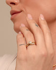 Essentials Ringen Stack | 9 karaat