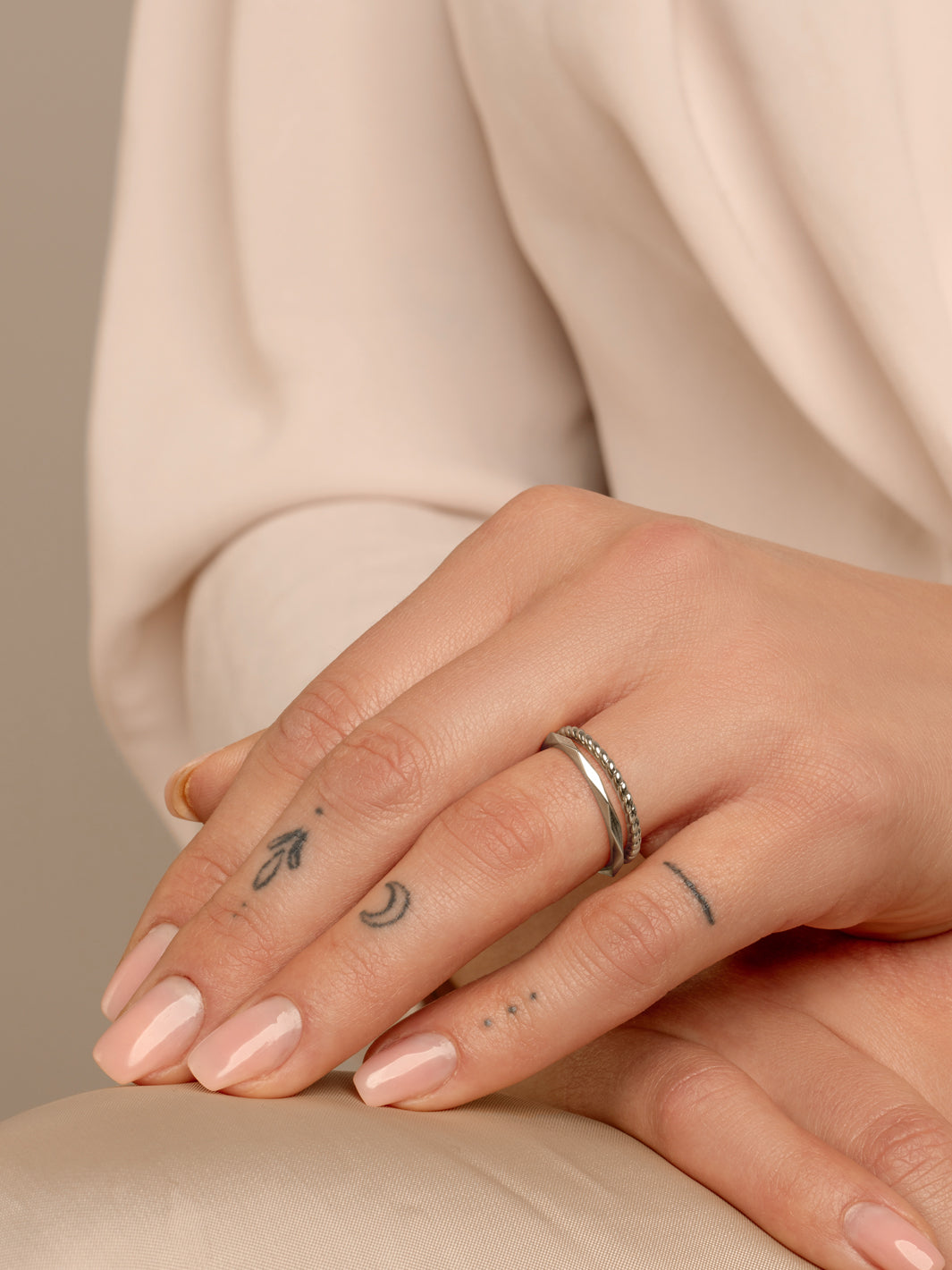 Basic Additional Ringen Stack | Zilver