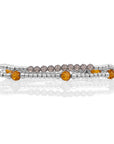 echt zilveren armbandenset van Sparkling Jewels