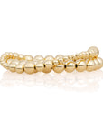 Essentials Saturn Wave Mix Armbanden Stack | Goudkleurig