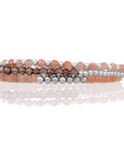 Sunstone Reverse Universe Armbanden Stack | Zilver
