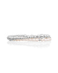 Parel Wave Mix Armbanden Stack | Zilver