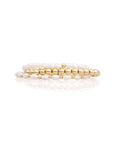 Parel Saturn Interstellar Armbanden Stack | Goudkleurig