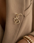 Anniversary Broche | 10 jaar Sparkling