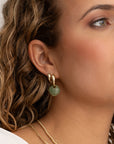 Southern Jade Cushion Cut oorbel edelstenen