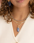 Herringbone Ketting | Goudkleurig