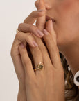Edge Ring Additional | 9 karaat