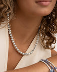 Essential Kralenketting Zilver 8mm