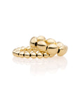 Essentials Additional Bubble Ringen Stack | Goudkleurig