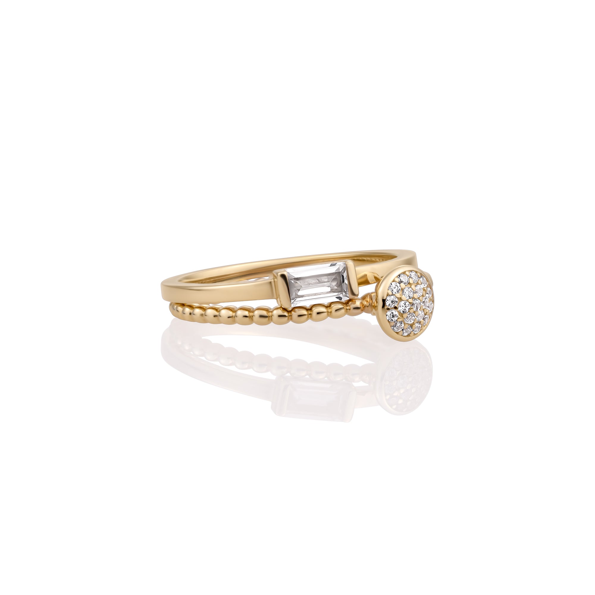 Essentials Ringen Stack | 9 karaat