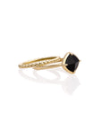 Onyx Edge Ringen Stack | 9 karaat