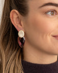 Fuse Oorbellen CZ | Goudkleurig